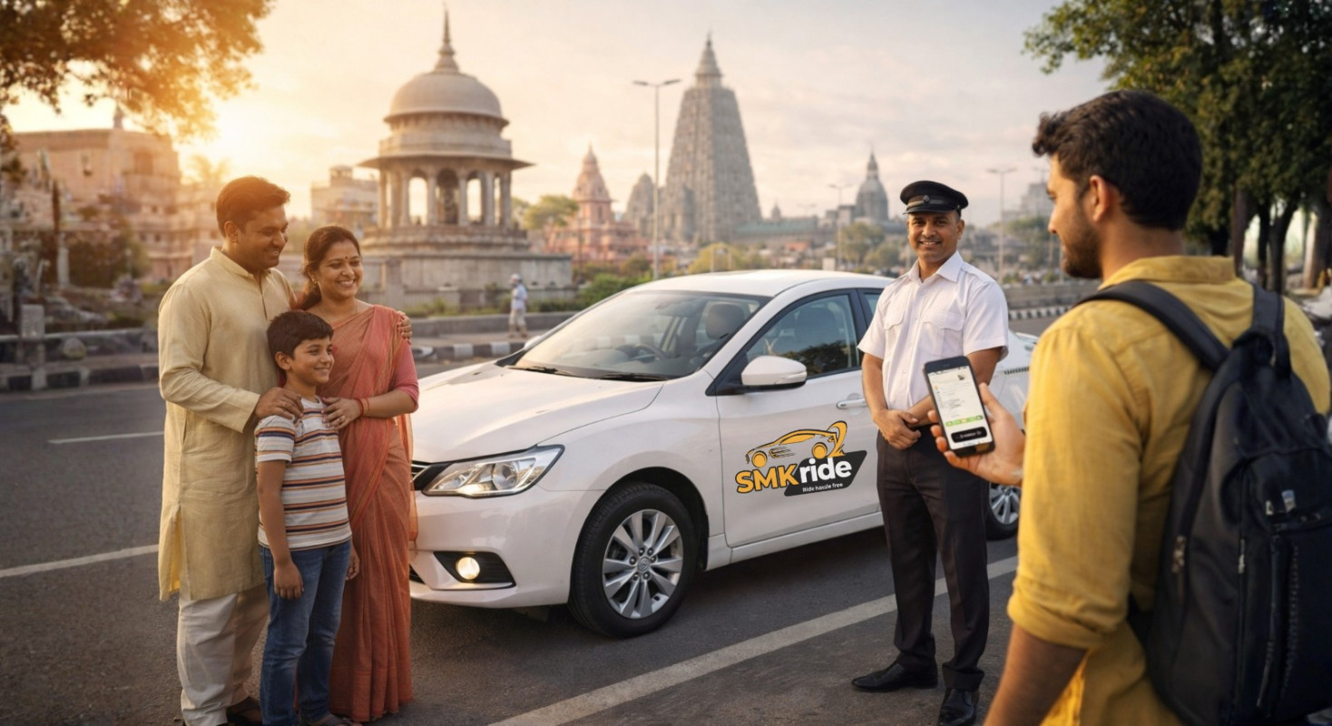 Gaya’s Most Trusted Taxi Service – Easy Online Booking by SMK Ride